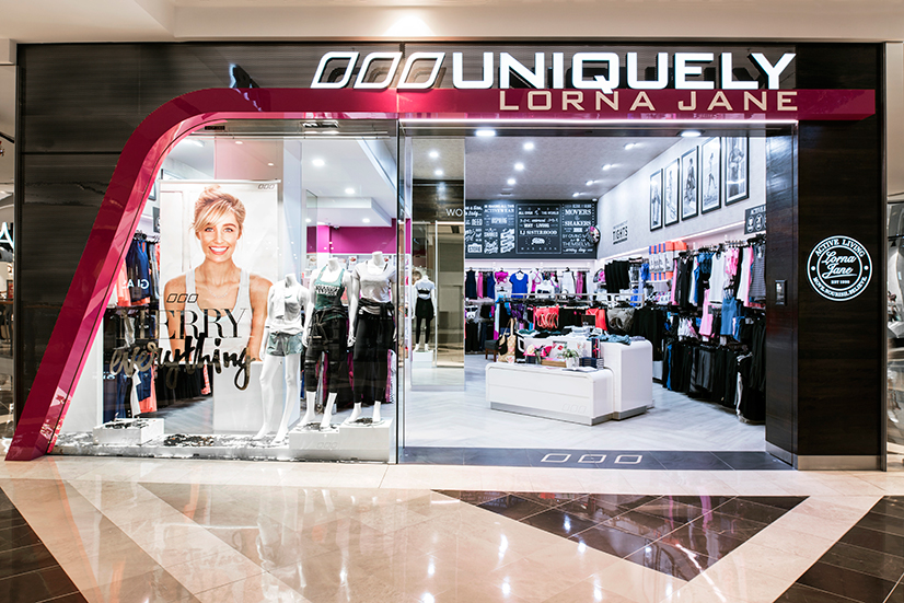 Lorna Jane Store Macquarie- Heise Architecture