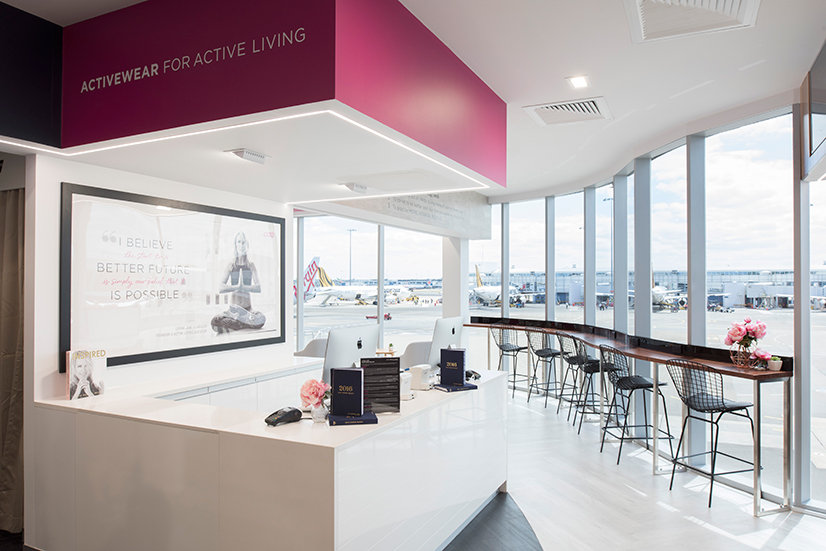 Lorna Jane Store Sydney Airport - Heise Architecture