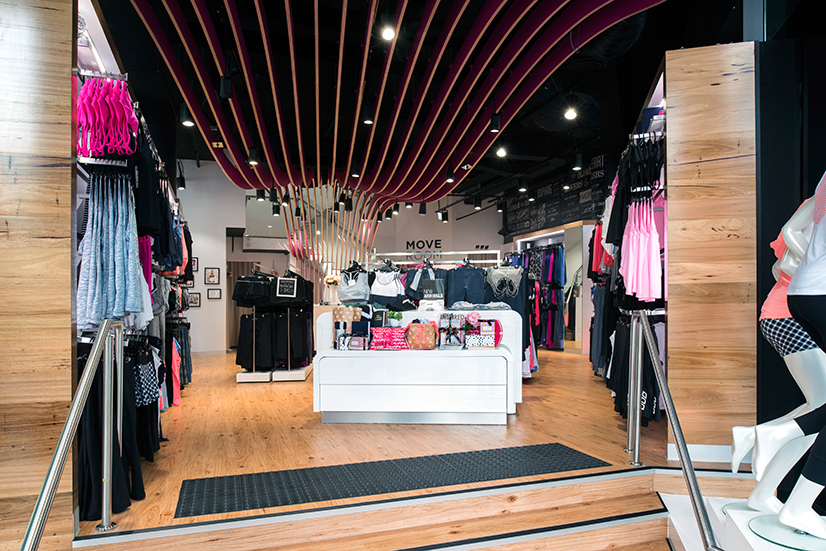 Lorna Jane Store World Square - Heise Architecture