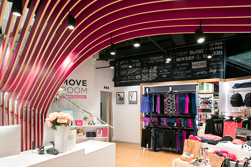 Lorna Jane Store World Square - Heise Architecture