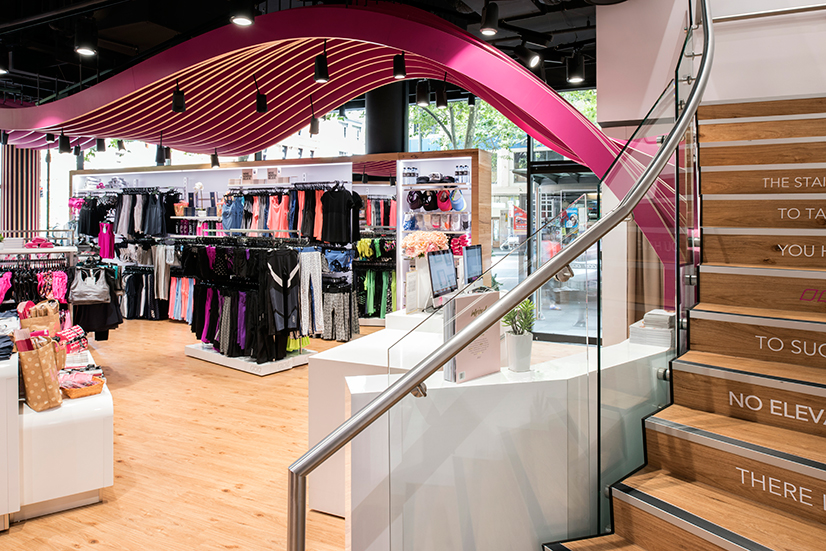 Lorna Jane Store World Square - Heise Architecture